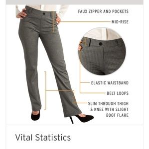 BETABRAND Herringbone Dress Yoga Pants! XXL Long